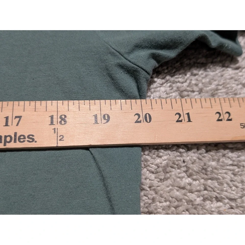 The North Face T Shirt Mens M Green Graphic Tee‎ Circular Design Outdoor Hiking